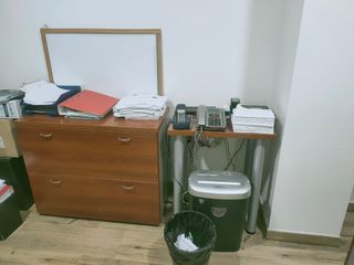 Muebles oficina madera marrón