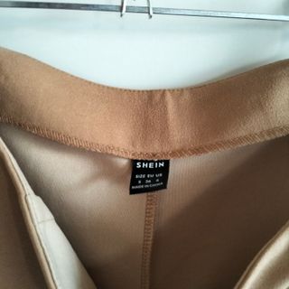 Falda pantalón marrón