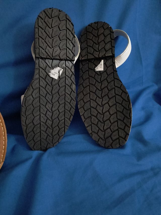 Sandalias Avarca Menorquina Piel 38