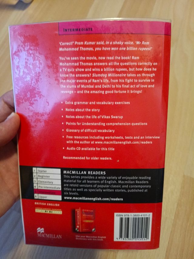 Macmillan Readers 2018 Slumdog Millionaire Pack