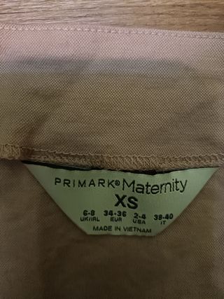 Chaqueta premamá Primark XS Beige