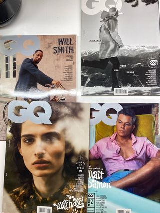 Lote de revistas GQ