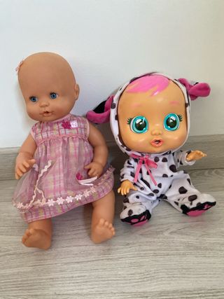 2 Muñecas: Nenuco y Llorones