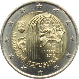 Moneda 2€ Eslovaquia 2018 Conmemorativa