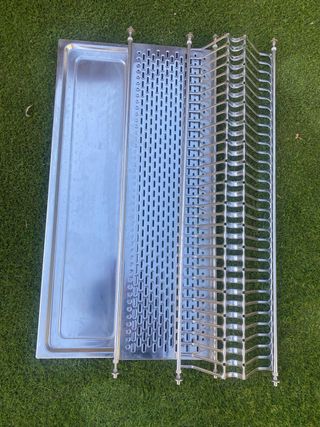 Escurridor platos acero inoxidable