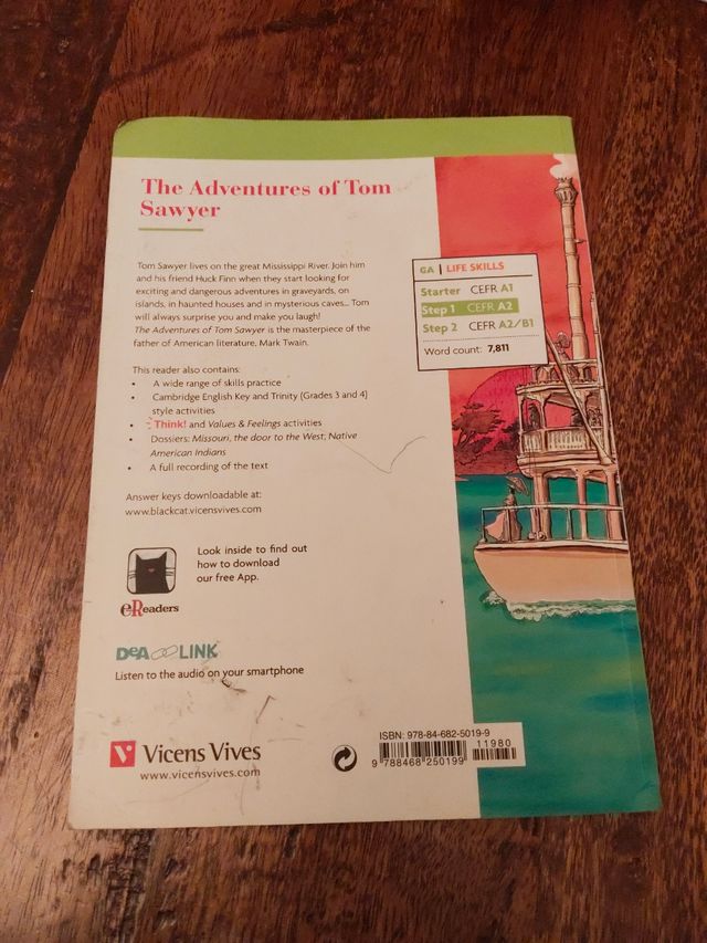 THE ADVENTURES OF TOM SAWYER LIFE SKILLS