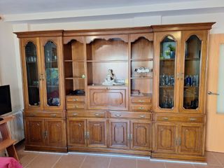 Mueble Comedor Madera - Vitrinas