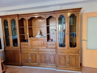 Mueble Comedor Madera - Vitrinas