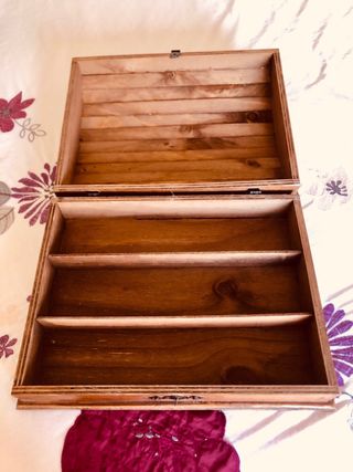 Cofre madera antiguo