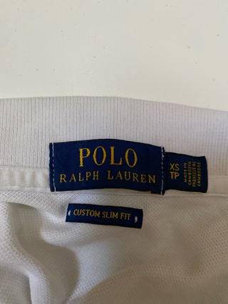 2 Polos Ralph Lauren - Negro y Blanco