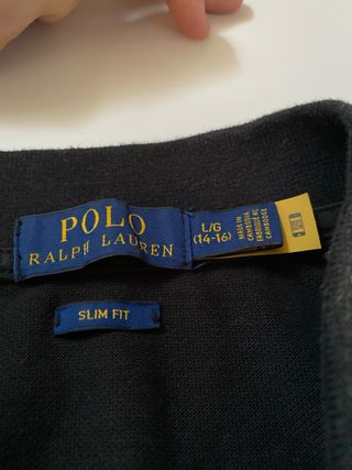 2 Polos Ralph Lauren - Negro y Blanco