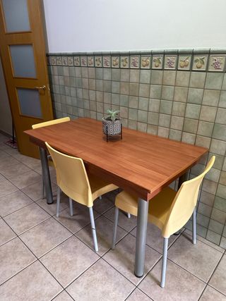 Mesa de cocina madera 