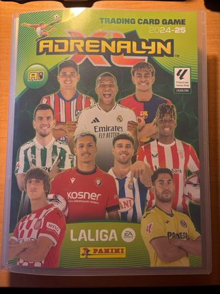 Adrenalyn XL 2024-25 LaLiga Panini completo.