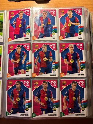 Adrenalyn XL 2024-25 LaLiga Panini completo.