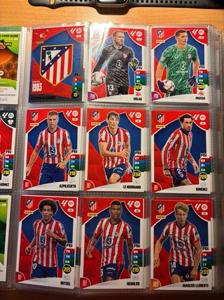 Adrenalyn XL 2024-25 LaLiga Panini completo.