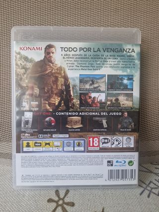 Metal Gear Solid V: The Phantom Pain PS3 Day One