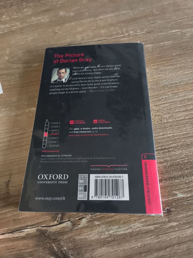 The Picture of Dorian Gray.Oxford Bookworms.