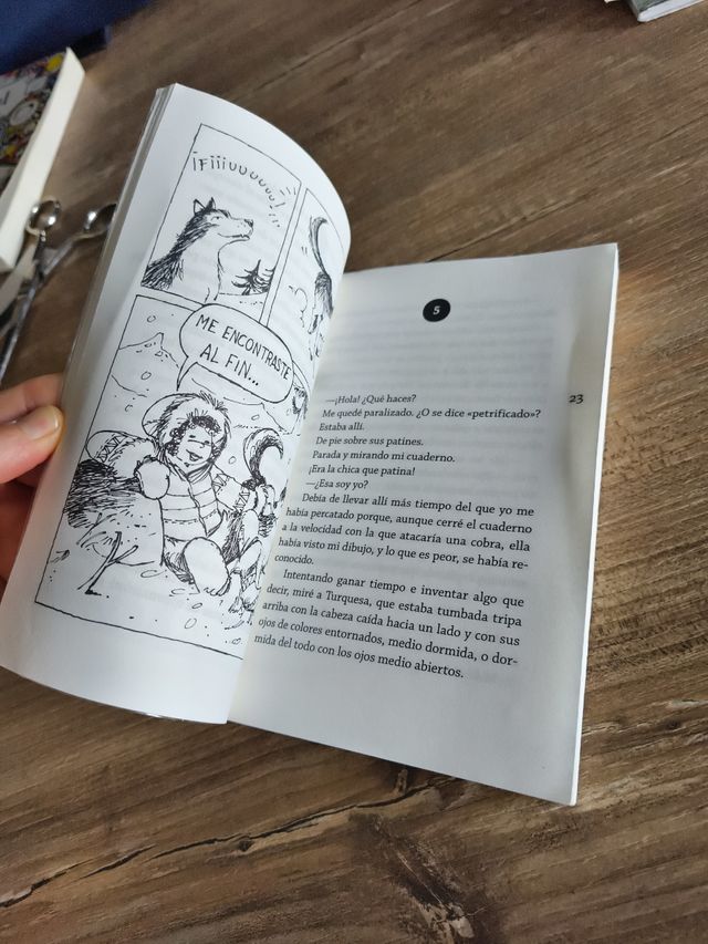 La chica que patina y el tonto que la quiere