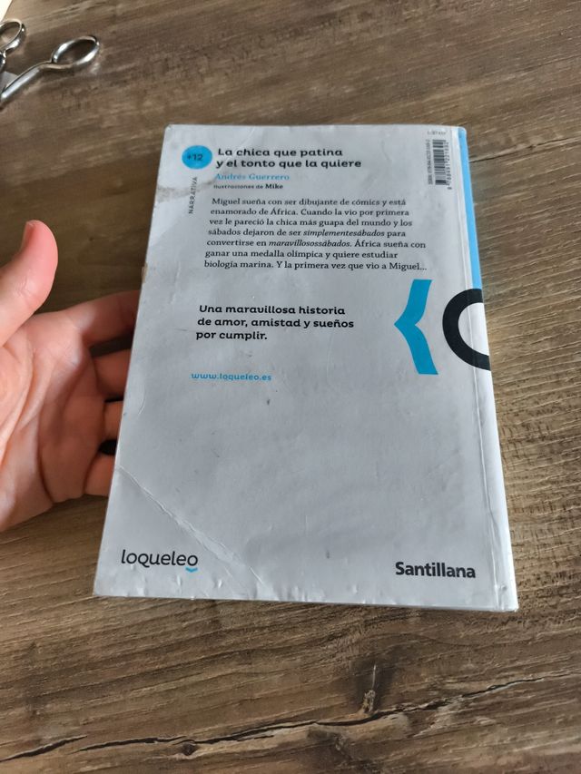 La chica que patina y el tonto que la quiere