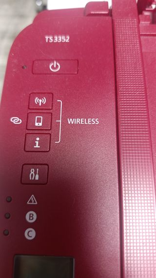 Impresora Canon PIXMA TS3352 roja