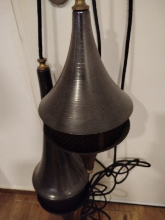 2 Lamparas Metalicas Negras