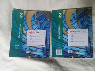 Lote Libros Escolares de Matemáticas 2º de la ESO
