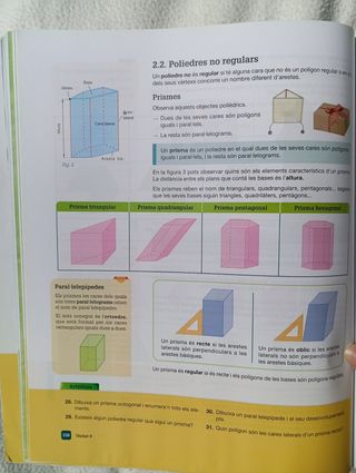Lote Libros Escolares de Matemáticas 2º de la ESO