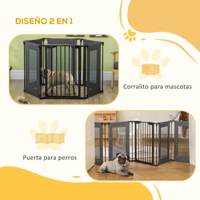 Parque para mascotas - Negro