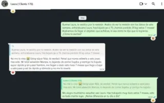 Entrenador personal femenino