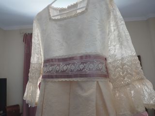 Vestido Primera Comunión niña talla 10