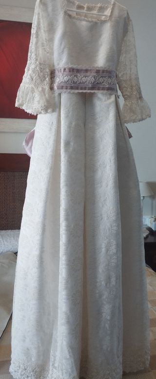 Vestido Primera Comunión niña talla 10