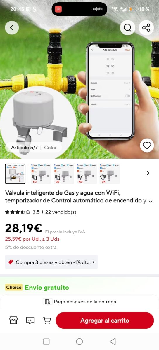 Controlador Válvula Inteligente