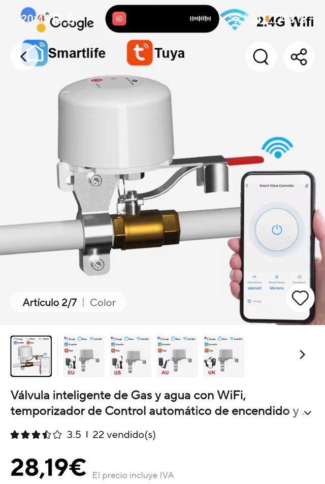 Controlador Válvula Inteligente