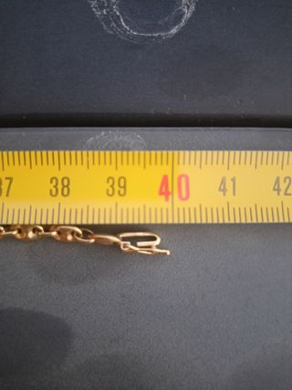 Cadena calabrote en oro 18k