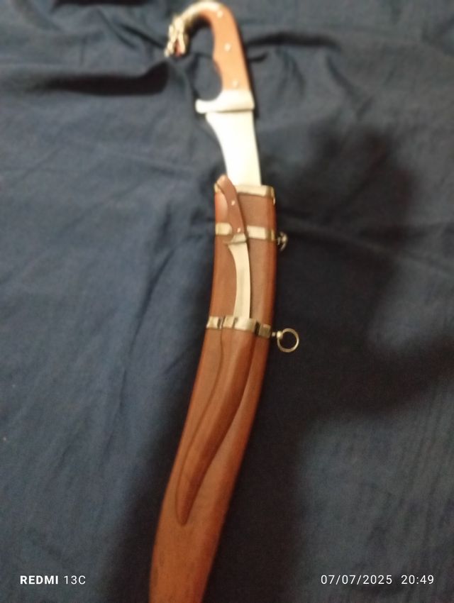 Falcata medieval - Espada curva