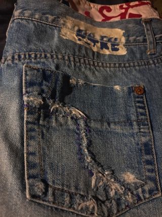 Minifalda vaquera Ra Re - azul