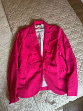 Americana rosa Stradivarius talla S