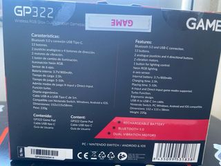 GP322 - Mando inalámbrico RGB