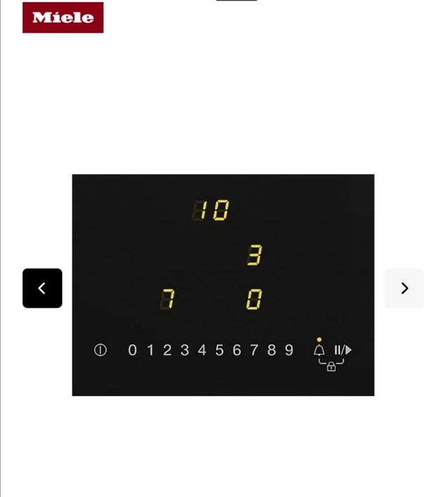 Placa inducción Miele KM 7200 FR