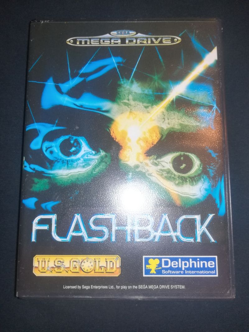 Imagen de Flashback Megadrive PAL España con manual.