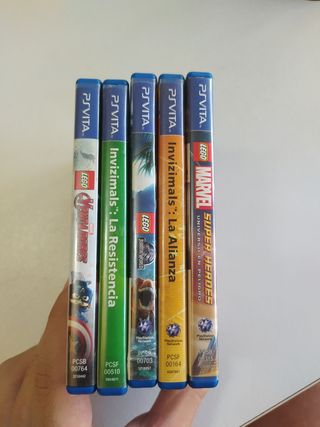 Lote juegos PS Vita