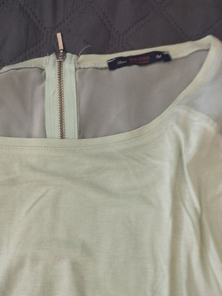 Blusa verde menta - Bershka 