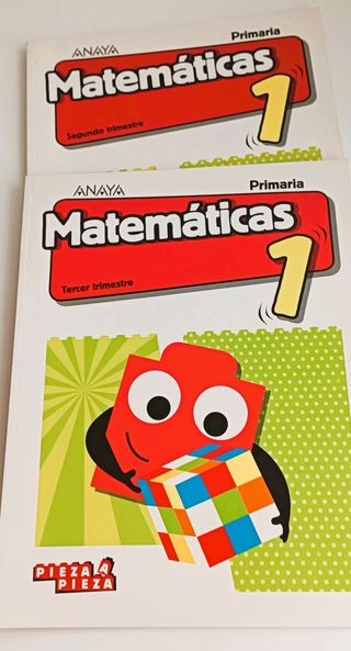 Pack libros Matemáticas 1o Pieza a Pieza Anaya