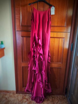 Vestido largo fiesta mujer 