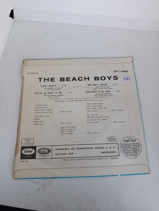Single Vinilo The Beach Boys