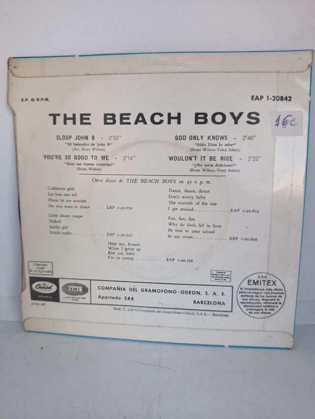 Single Vinilo The Beach Boys