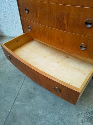 Cajonera Mid Century de teca