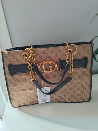 Bolso Guess Aviana Tote Beige