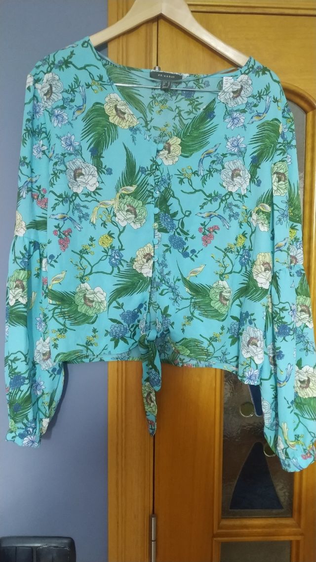 Blusa Primark floral 4XL