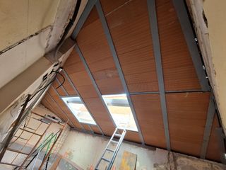 Estructura metálica pérgola